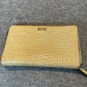 Yellow Kate Spade Wallet